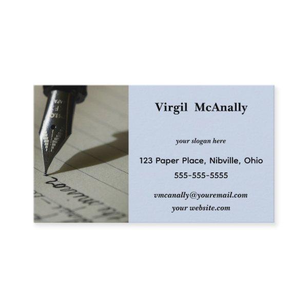 Editable Freelance Writer