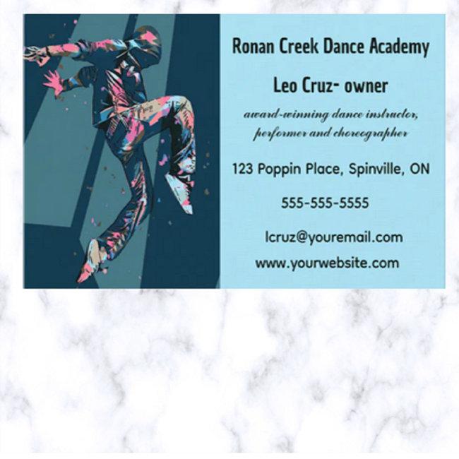 Editable Hip Hop Dance Academy