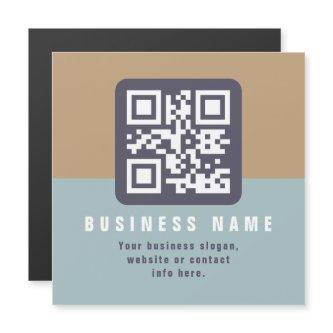 Editable Modern QR code Template | Muted Colors