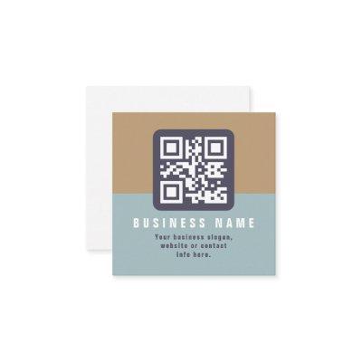 Editable Modern QR code Template | Muted Colors