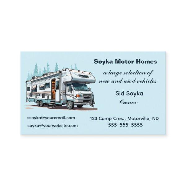 Editable Motor Homes RV