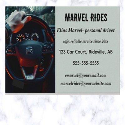 Editable Personal Driver