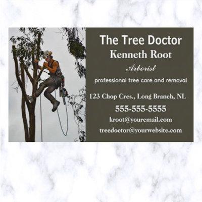 Editable Professional Arborist