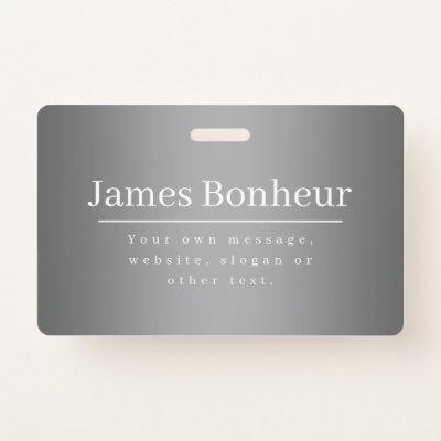Editable Promotional Template for Business etc. Badge