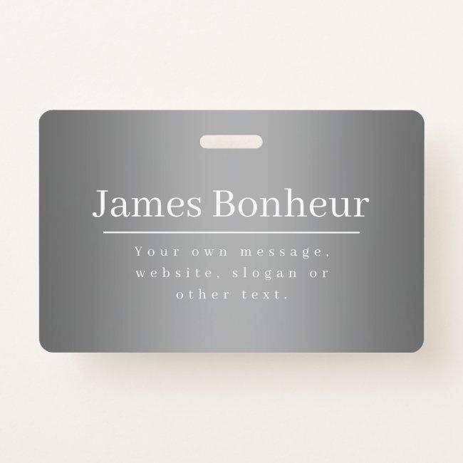 Editable Promotional Template for Business etc. Badge
