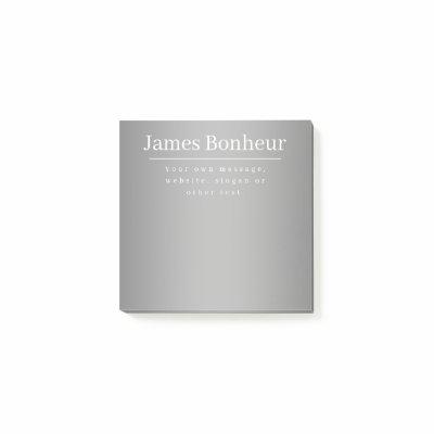 Editable Promotional Template for Business etc. Post-it Notes