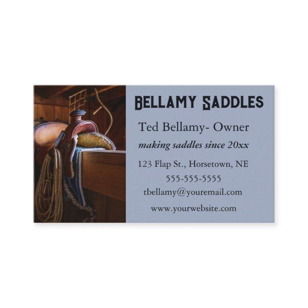 Editable Saddle Making