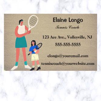 Editable Tennis Coach