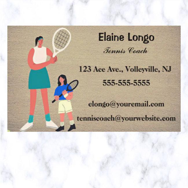Editable Tennis Coach