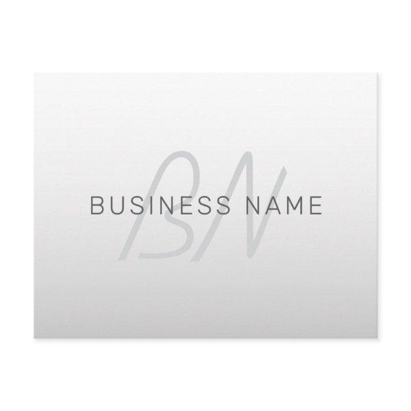 Editable Text for Business, Greeting or Name Enclosure Card