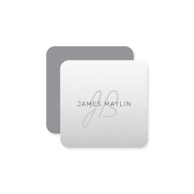 Editable Text for Business, Greeting or Name Square