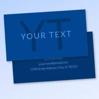 Editable Text Template for Monogrammed Name Etc.