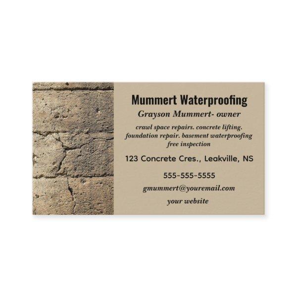 Editable Waterproofing Services