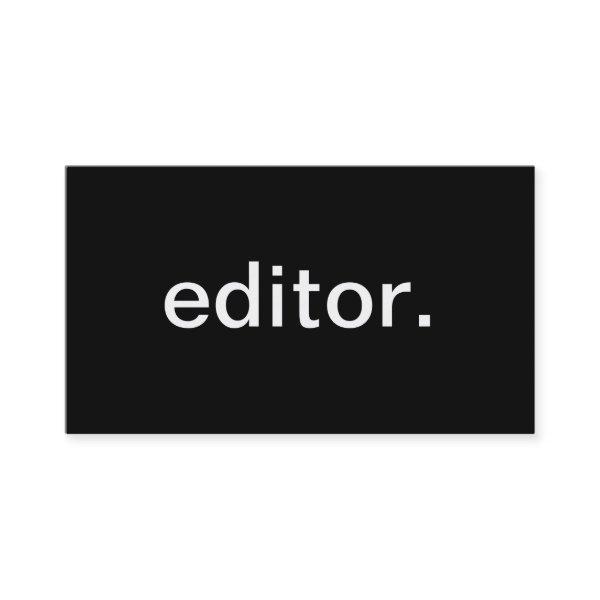 Editor