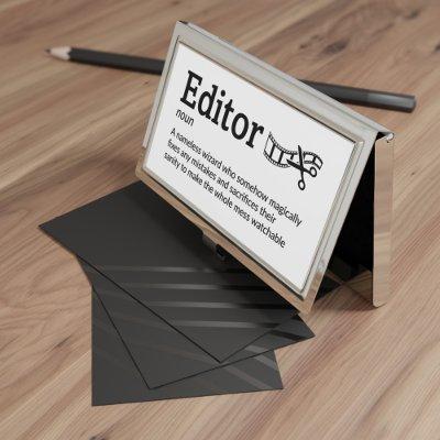 Editor Definition - Set Life  Case