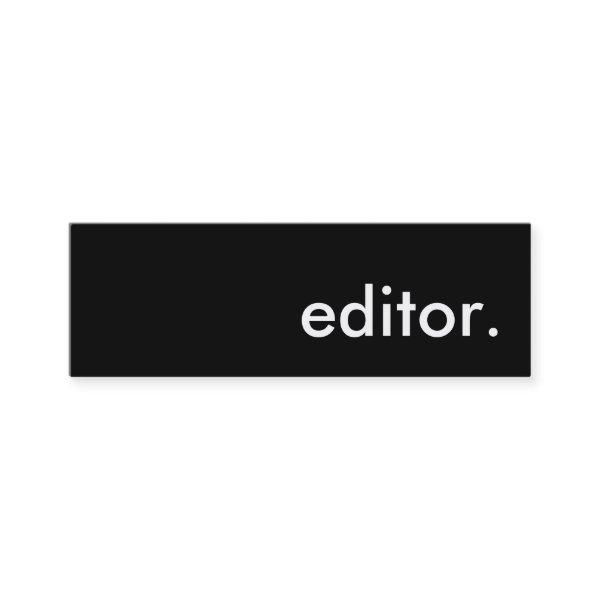 editor. mini