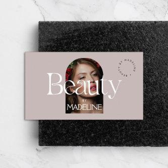 Editorial Chic Text Beauty Blush Mauve