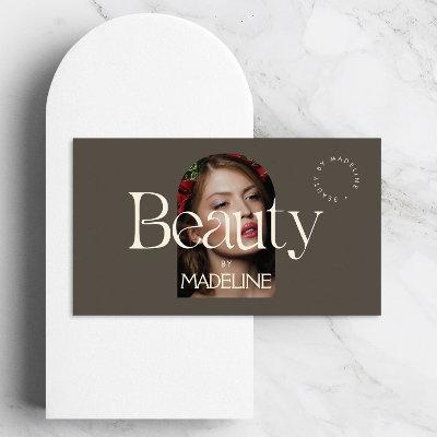 Editorial Chic Text Beauty Ivory/Brown