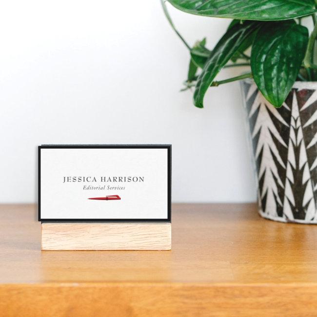 Editorial Services Black Border