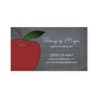 Education Tutor Teacher Apple Chalkboard