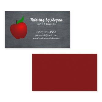 Education Tutor Teacher Apple Chalkboard