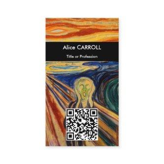 Edvard Munch - The Scream 1910 - QR Code