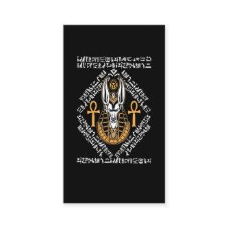 Egyptian God Anubis Ankh Egypt Hieroglyphs