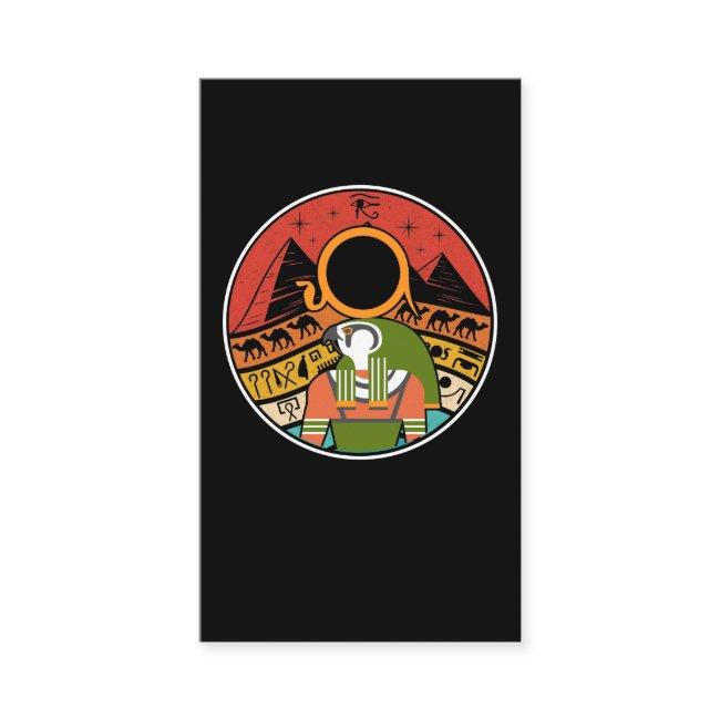 Egyptian God Horus Falcon Egypt Pyramids