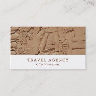Egyptian Hieroglyphics, Travel Agent