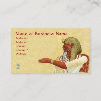 Egyptian Pharaoh Antiquities Business Profile Card