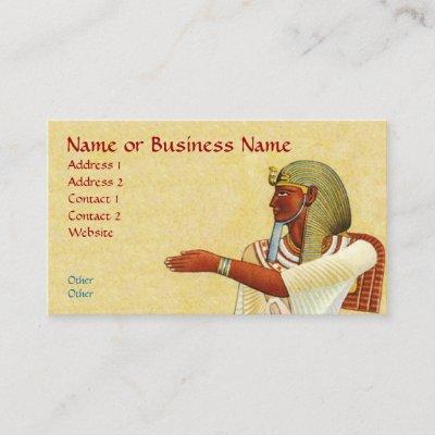 Egyptian Pharaoh Antiquities Business Profile Card