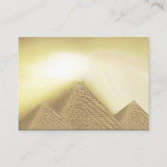 Egyptian Style Pyramid Sunlight