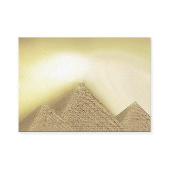 Egyptian Style Pyramid Sunlight