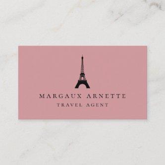 Eiffel Tower Logo Blush