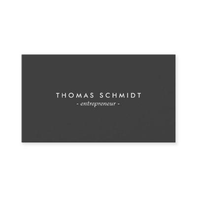 Einfache Minimalist Schwarz Moderne berufliche