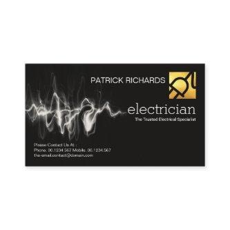 Electric Lightning Strike Gold Power Plug