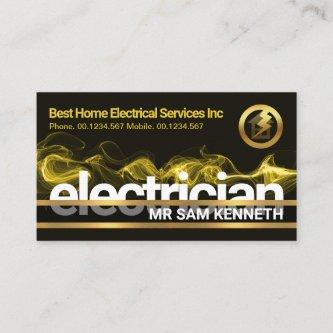 Electrical Lightning Gold Line Box Electrician