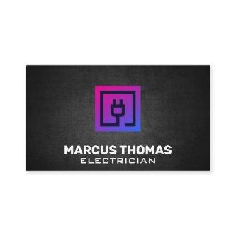 Electrical Plug | Electrician Appointment Card