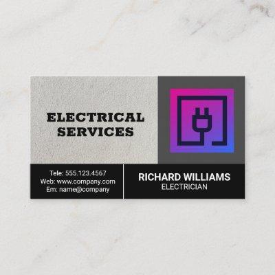 Electrical Services | Electric Plug Icon