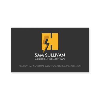 Electrician Contractor Monogram H