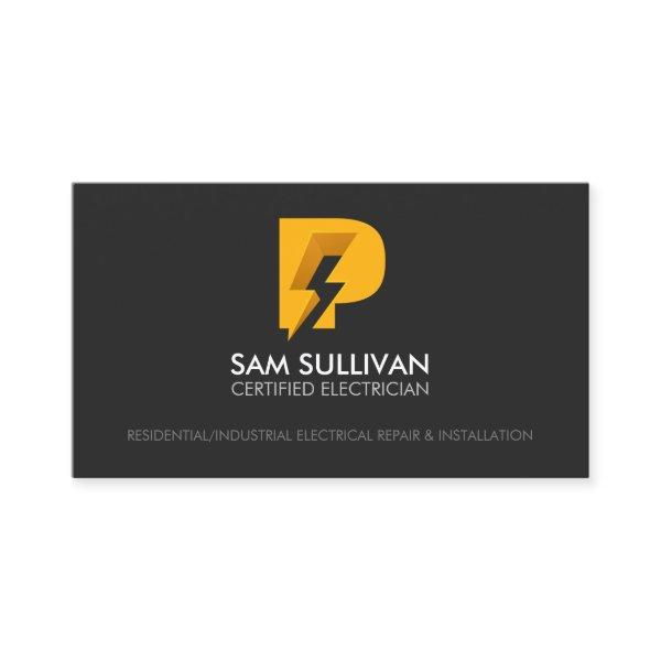 Electrician Contractor Monogram P