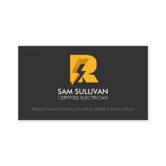 Electrician Contractor Monogram R
