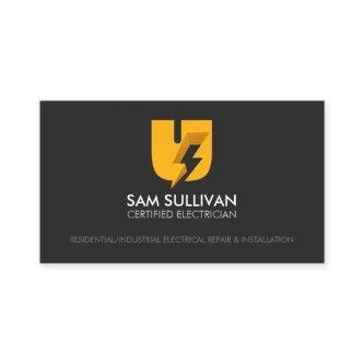 Electrician Contractor Monogram U