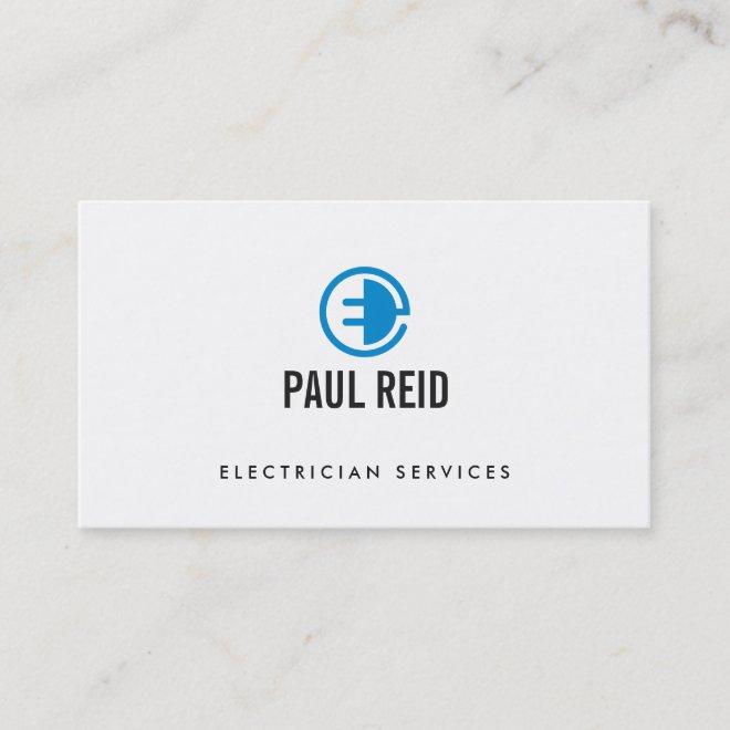 Electrician  Electrical Logo White