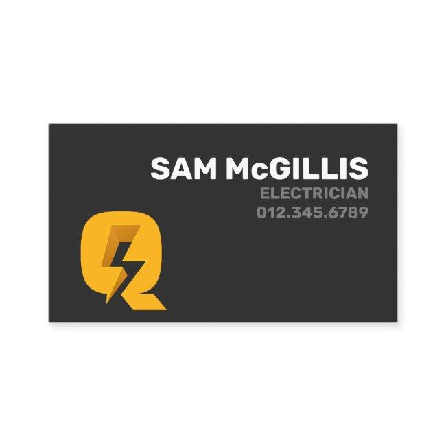 Electrician Electrical Monogram Q