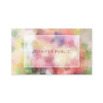 Elegant Abstract Art Background Modern Template