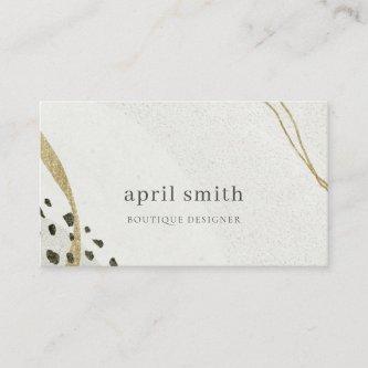 Elegant Abstract Glitter Ivory Gold Watercolor Bus