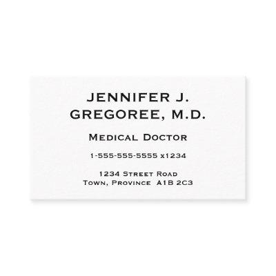 Elegant and Minimal Medical Doctor