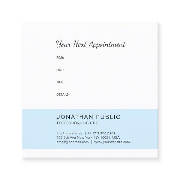 Elegant Appointment Reminder Hospital Doctor Top