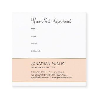 Elegant Appointment Reminder Modern Design Trendy